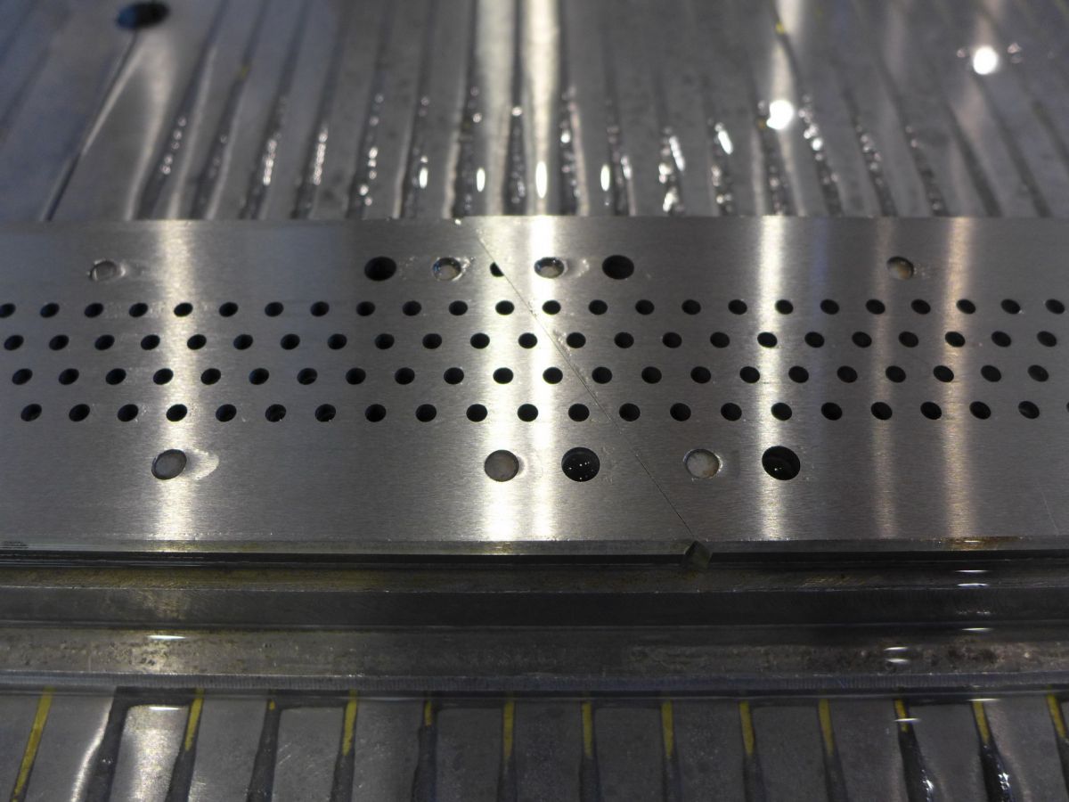 Tool steel grinding
